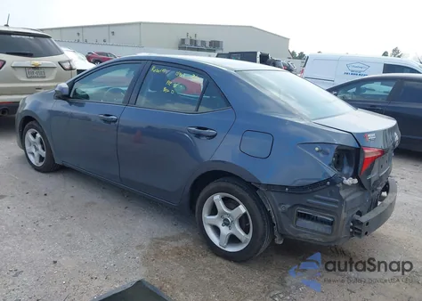2017 Toyota Corolla Le z USA, uszkodzony, nr VIN 5YFBURHE6HP658876